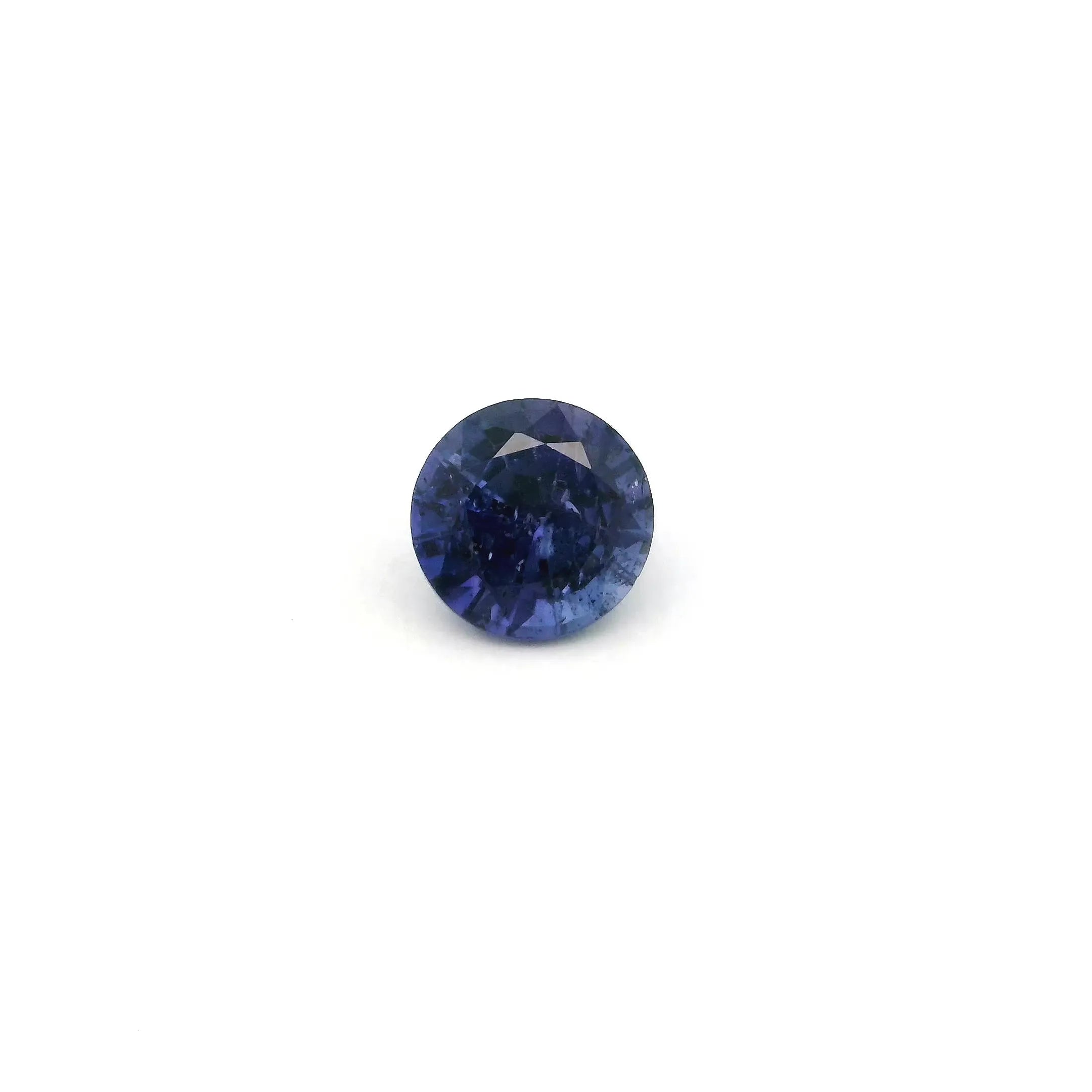 1.03ct Round Natural Sapphire (Colour Blue, Clarity Eye Clean, Cut Faceted)